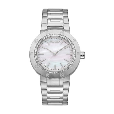Women Eastside Logo Silver Watch