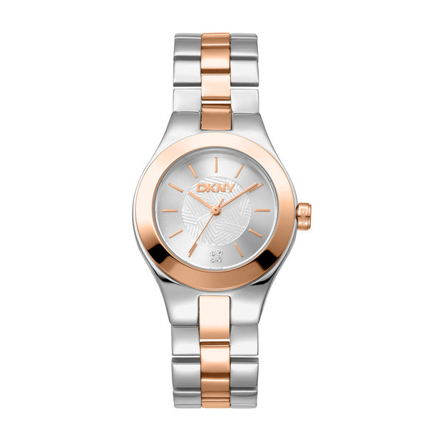 Women Parsons Midi Two Tone Watch