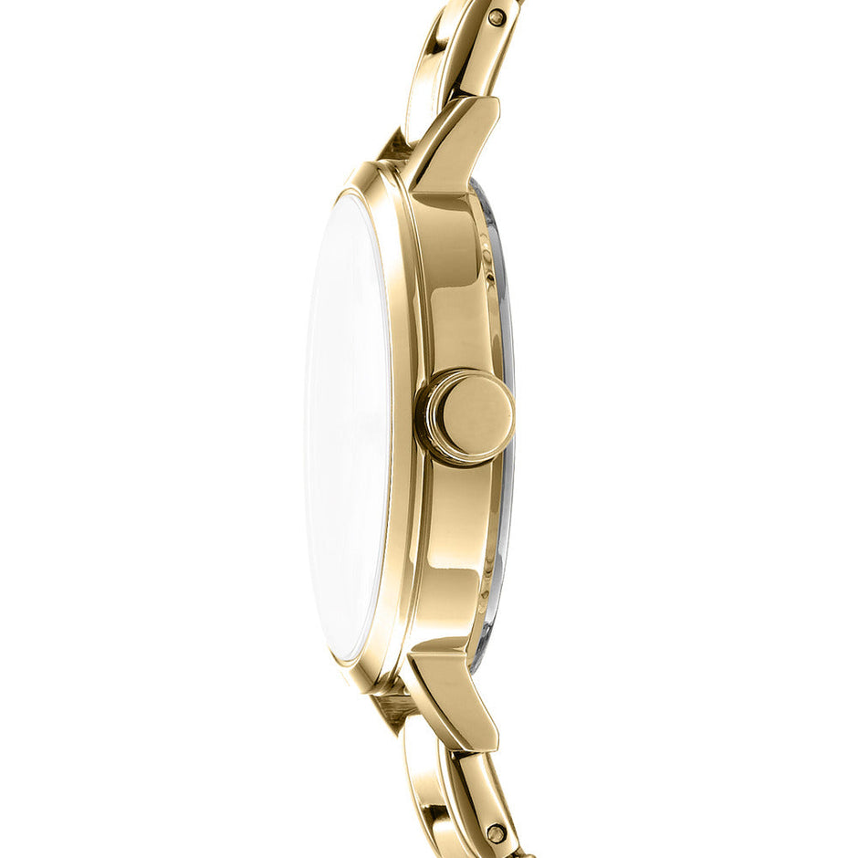 Women Soho Glitz Gold Watch