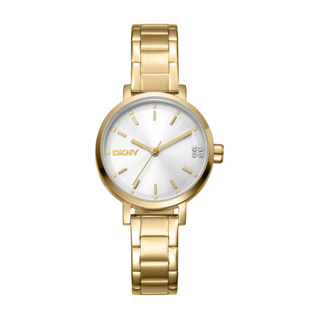 Women Soho Glitz Gold Watch