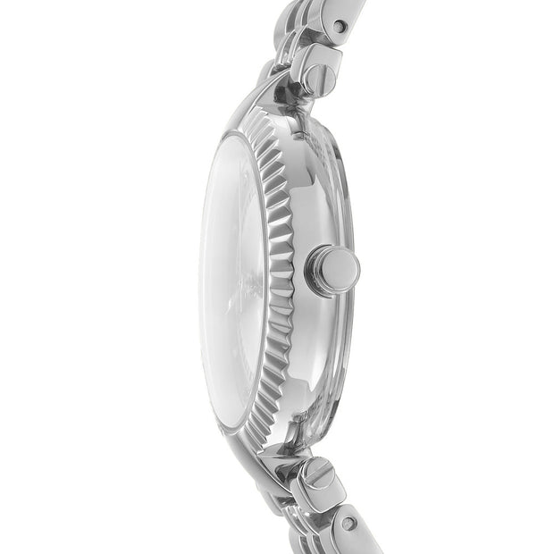 Women Essential Glitz Silver Watch