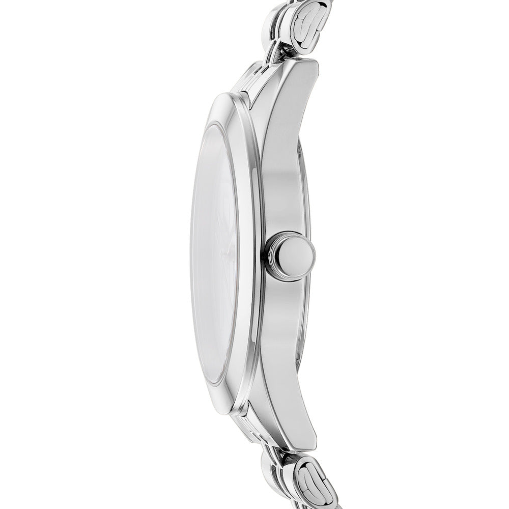 Women Parsons Logo Silver Watch