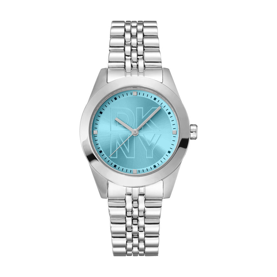Women Parsons Logo Silver Watch