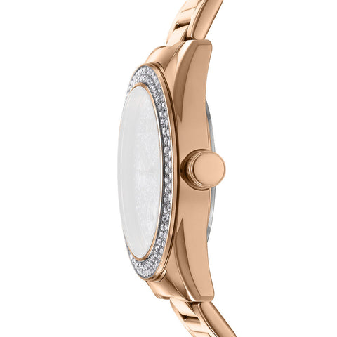 Women Chambers Multi Glitz Rose Gold Watch