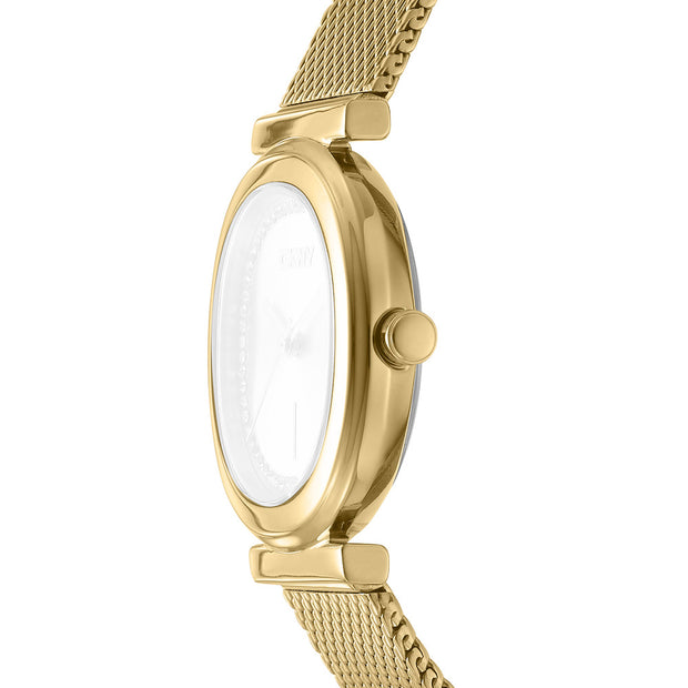 Women Gold 30mm Watch