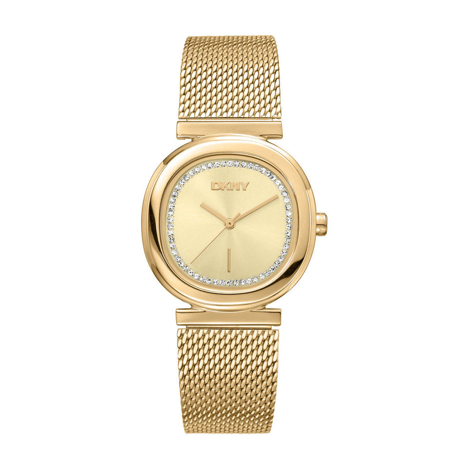 Women Gold 30mm Watch