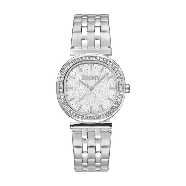 Women Silver 30mm Watch