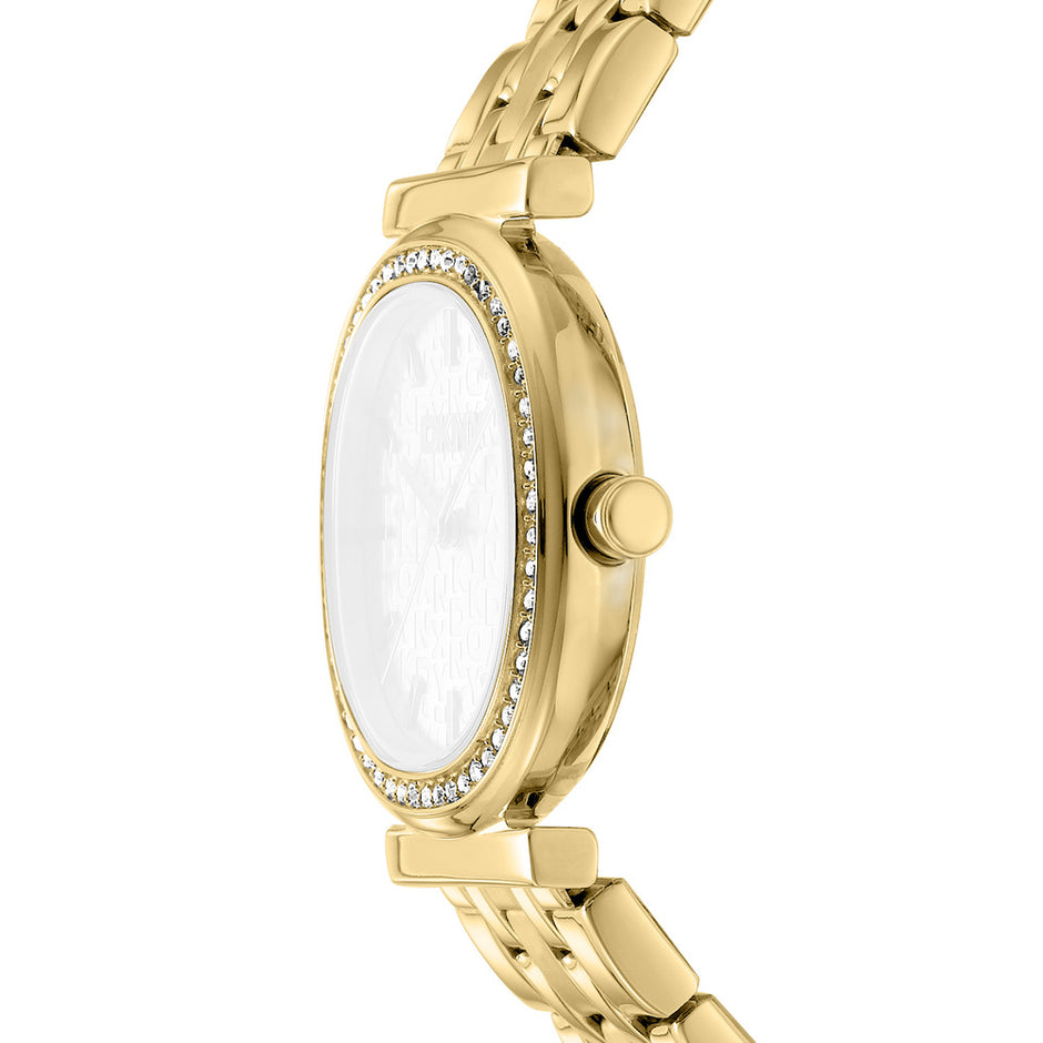 Women Gold 30mm Watch