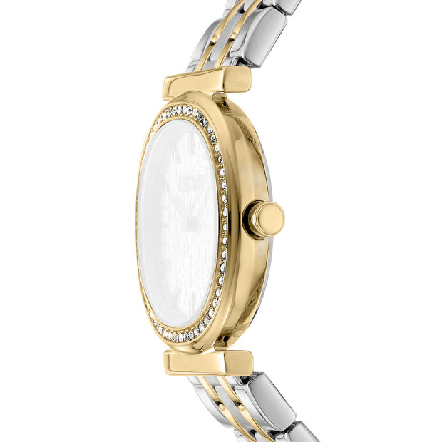 Women Two Tone 30mm Watch