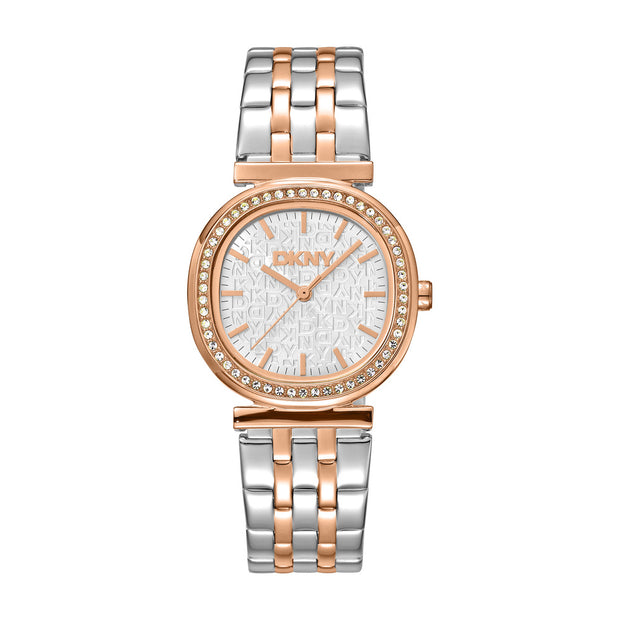 Women Two Tone 30mm Watch