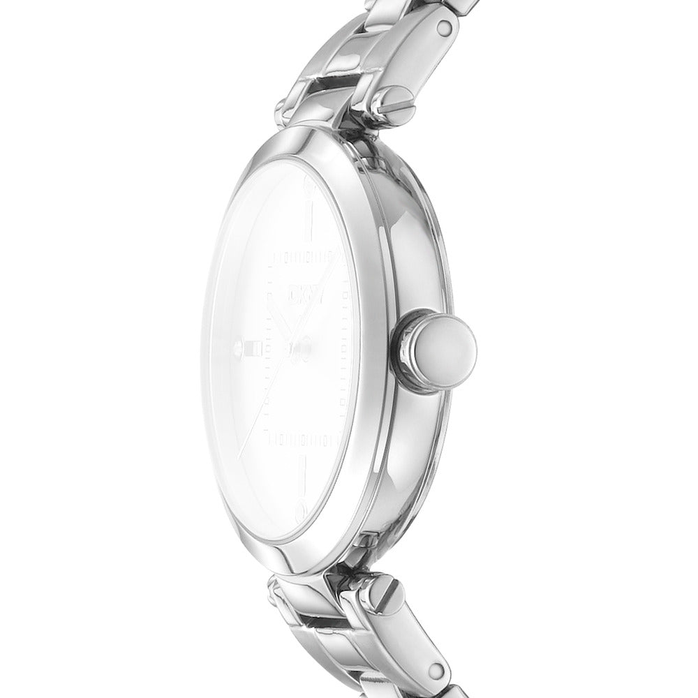 Women Silver 30mm Watch