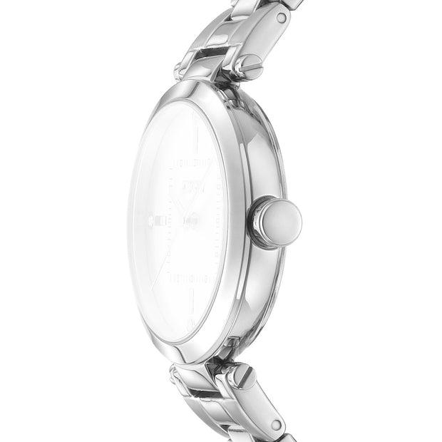 Women Silver 30mm Watch