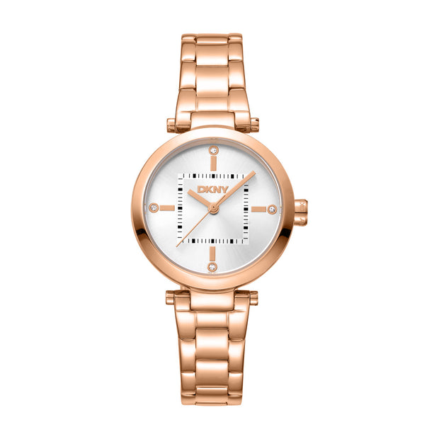 Women Rose Gold 30mm Watch