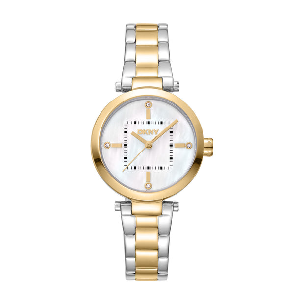 Women Two Tone 30mm Watch