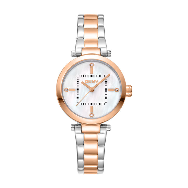 Women Two Tone 30mm Watch