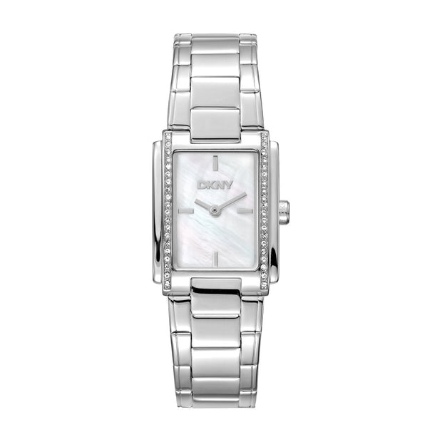 Women Evening Silver Watch