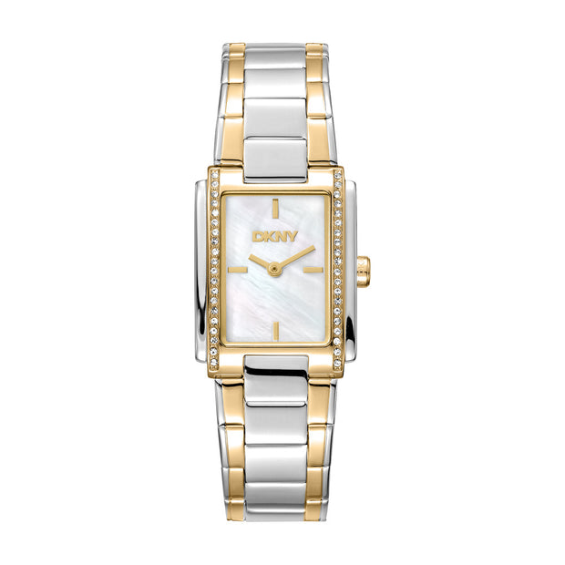 Women Evening Two Tone Watch