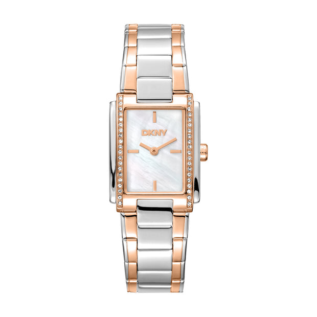 Women Evening Two Tone Watch