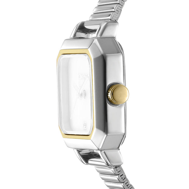 Women Silver 22X22mm Watch