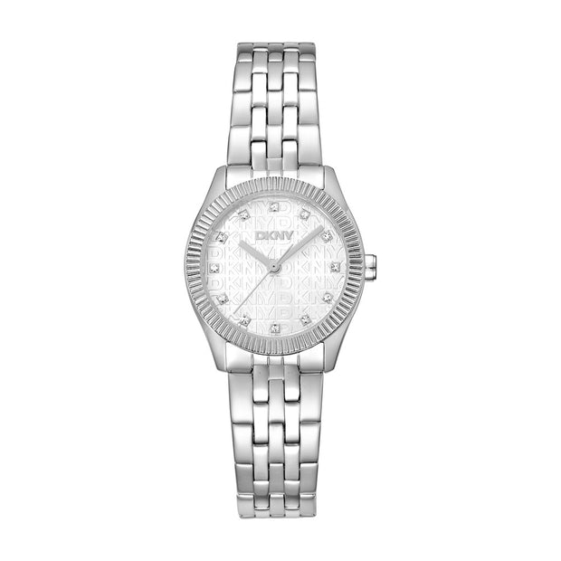 Women Logo Silver Watch