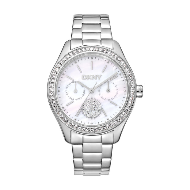Women Silver 38mm Watch