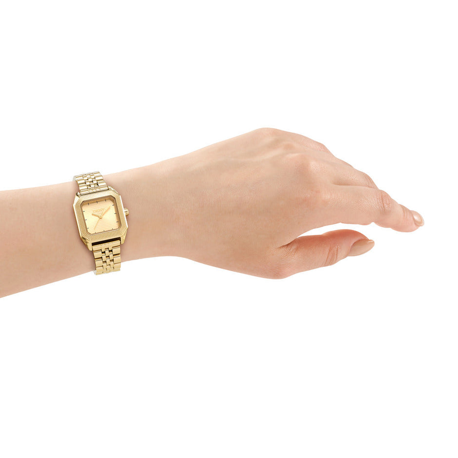 Women Braided Square Watch