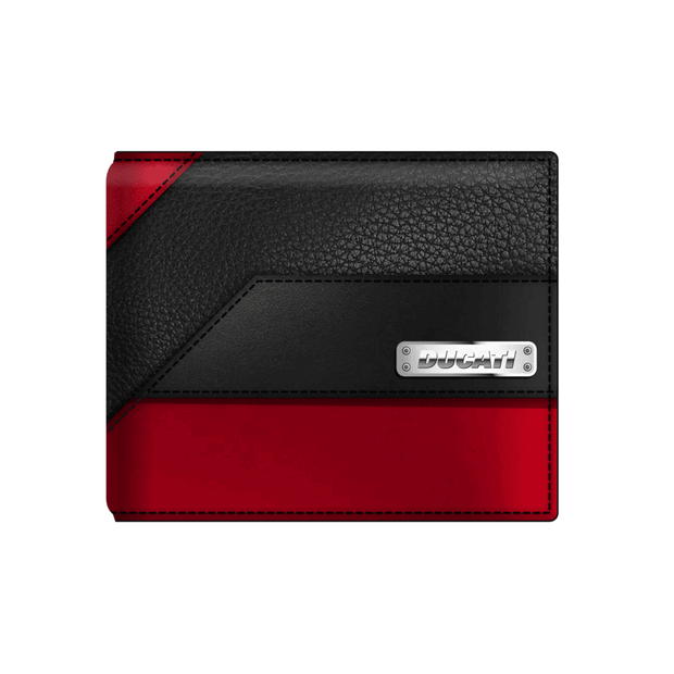 Men Solco Black/Red Wallet