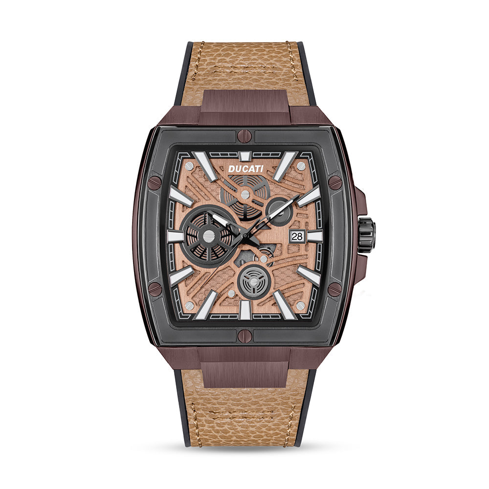 Men Ducati Brown Watch