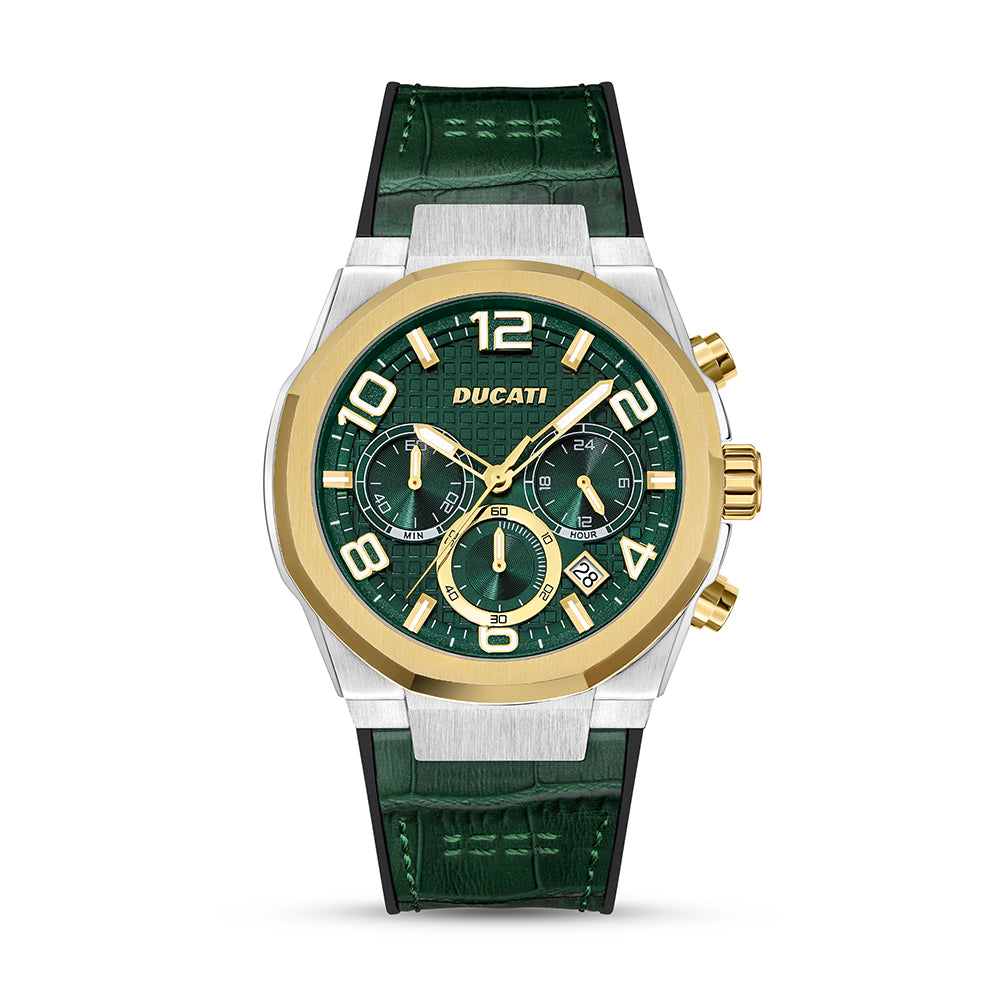 Men Ducati Green 43.5mm Watch