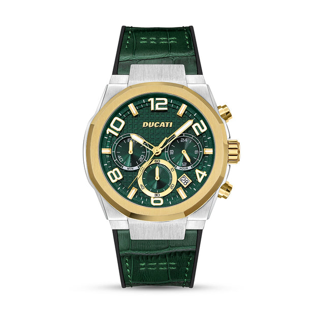 Men Ducati Green 43.5mm Watch
