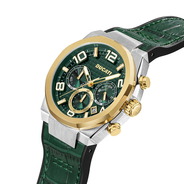 Men Ducati Green 43.5mm Watch