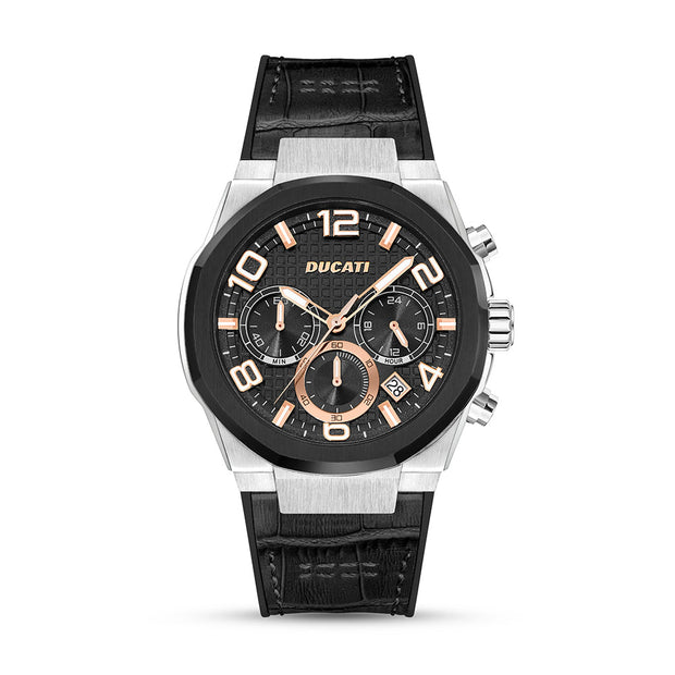 Men Ducati Black 43.5mm Watch