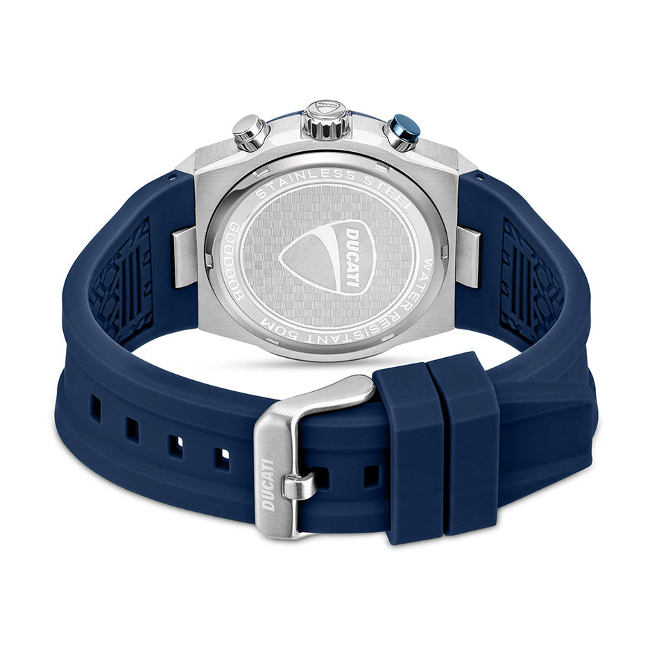 Men Ducati Blue 43.5mm Watch