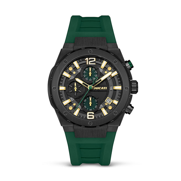 Men Ducati Green 43.5mm Watch