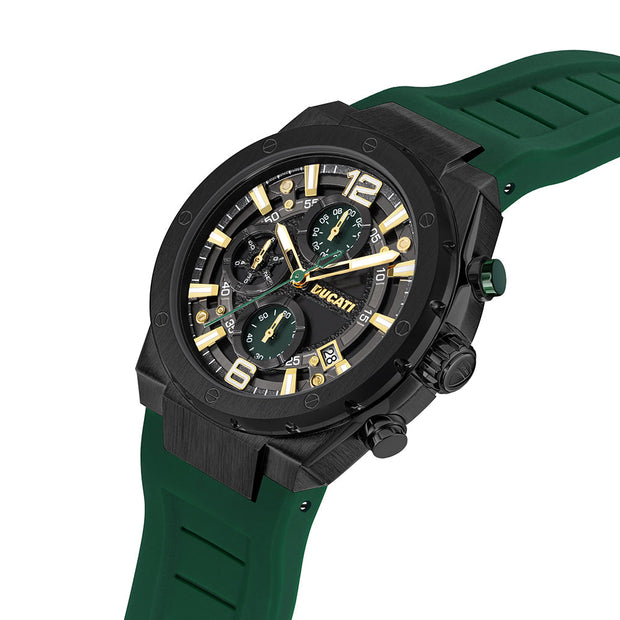 Men Ducati Green 43.5mm Watch