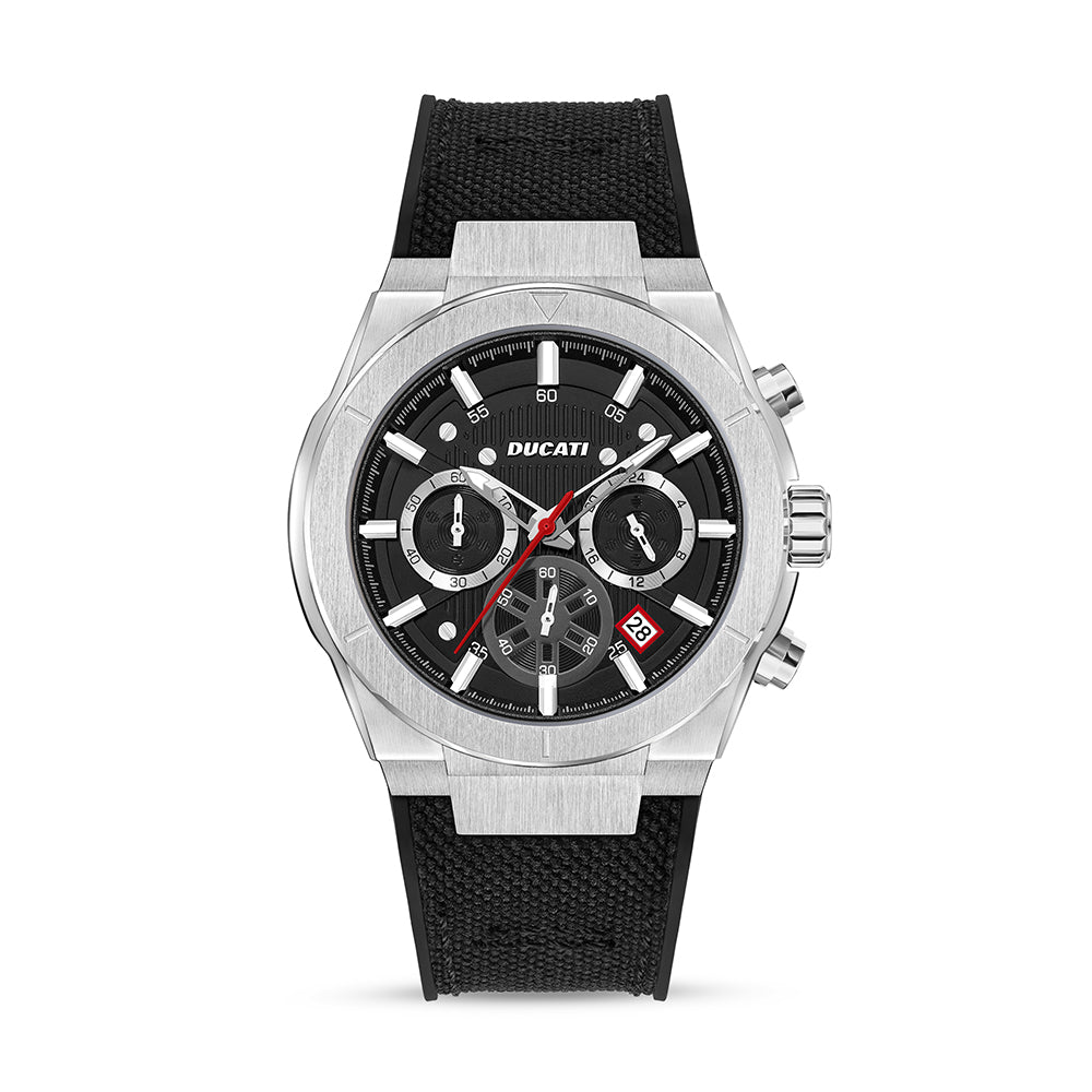 Men Ducati Black 43.5mm Watch