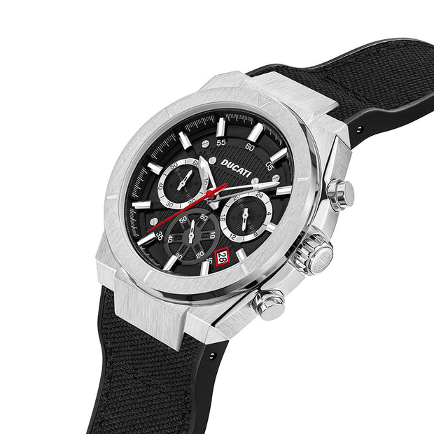 Men Ducati Black 43.5mm Watch