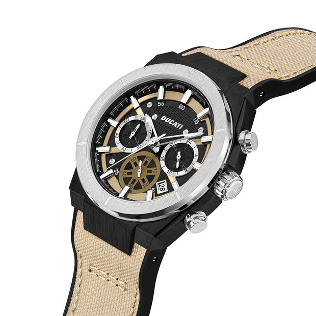 Men Ducati Beige 43.5mm Watch
