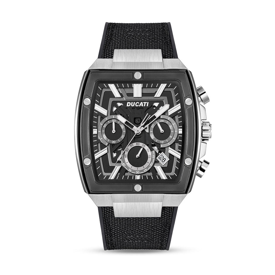 Men Ducati Black Watch