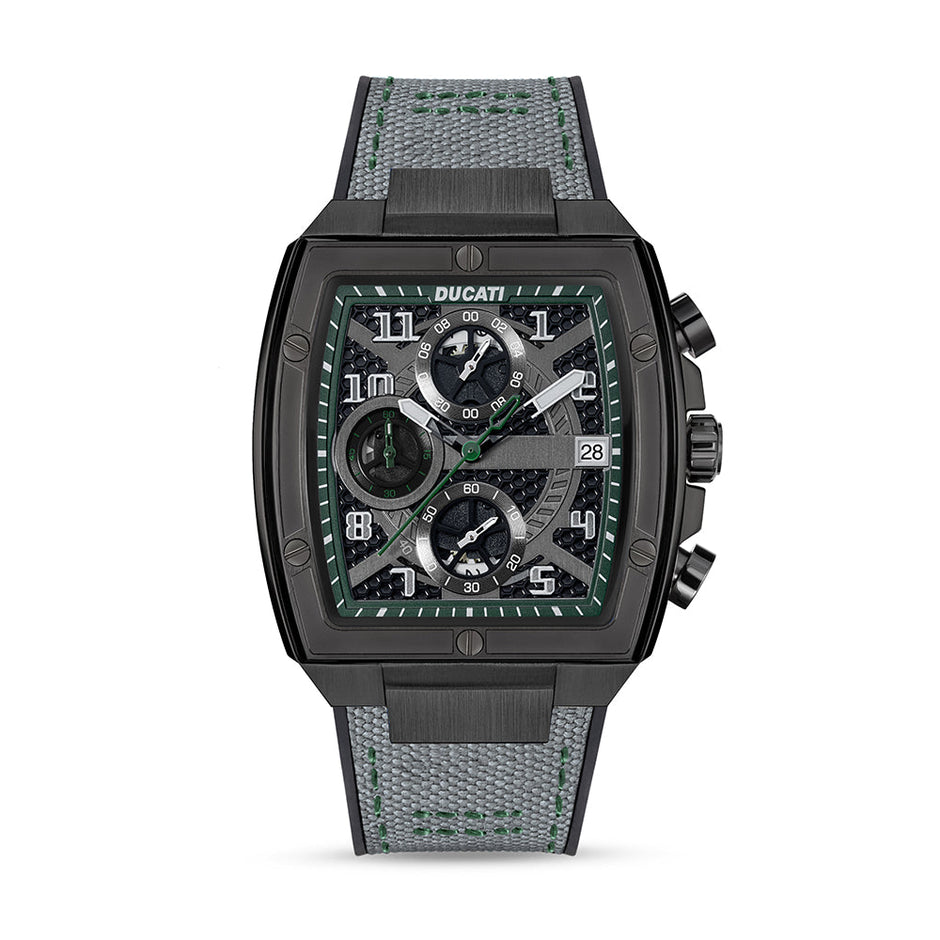 Men Ducati Black 40mm Watch