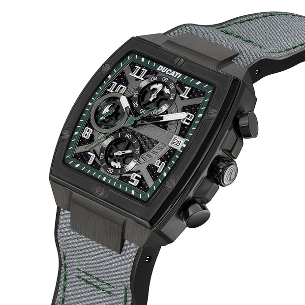 Men Ducati Black 40mm Watch