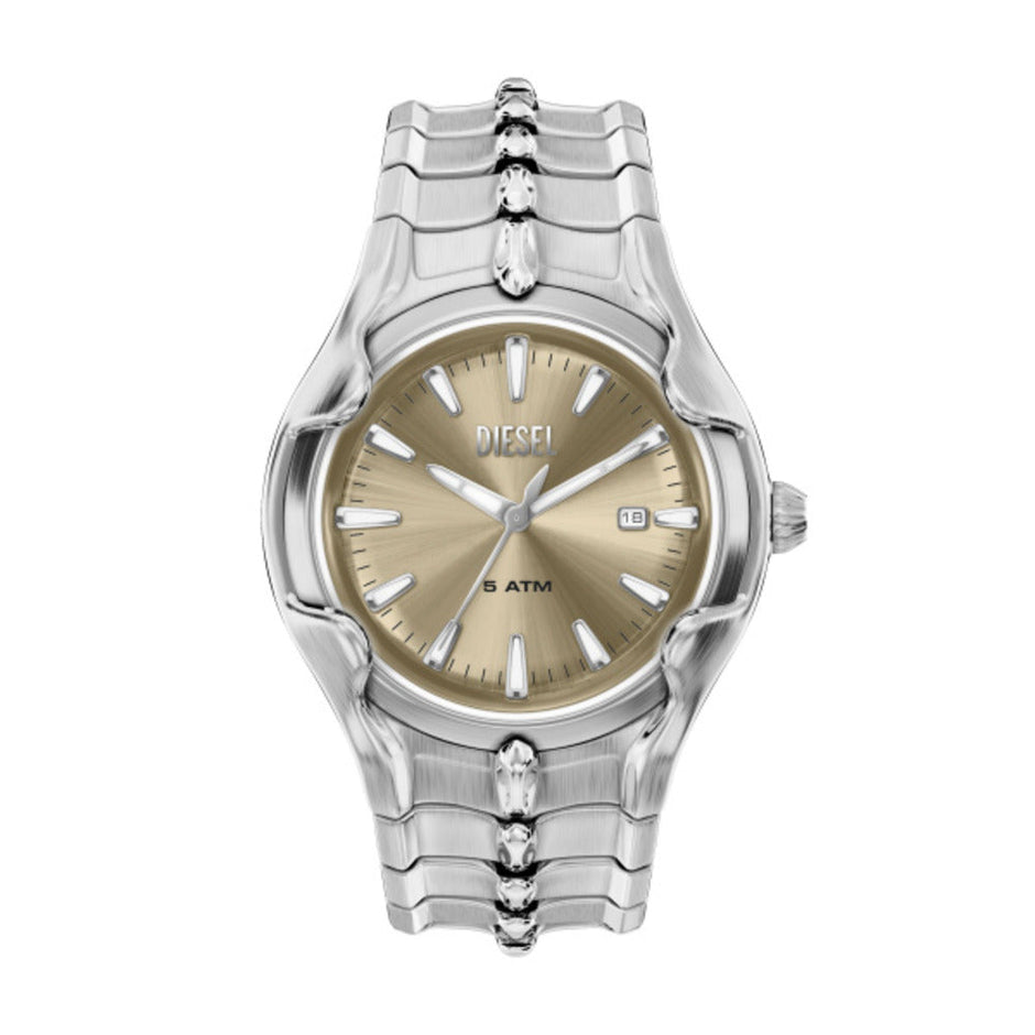 Men Vert Silver Watch