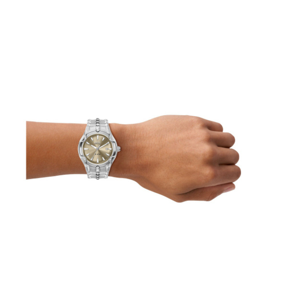Men Vert Silver Watch