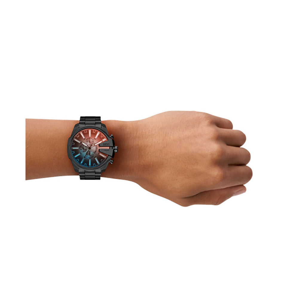 Men Mega Chief Slim Black Watch