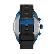 Men Spiked Blue Watch