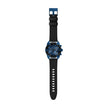 Men Spiked Blue Watch
