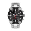 Men Spiked Silver Watch