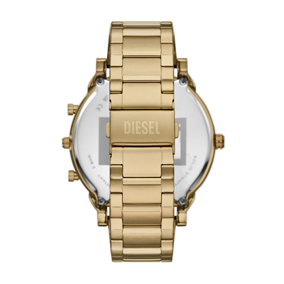 Men Mr. Daddy Slim Golden Watch