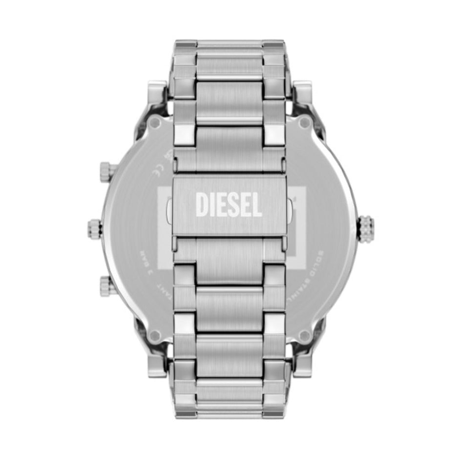 Men Mr. Daddy Slim Silver Watch