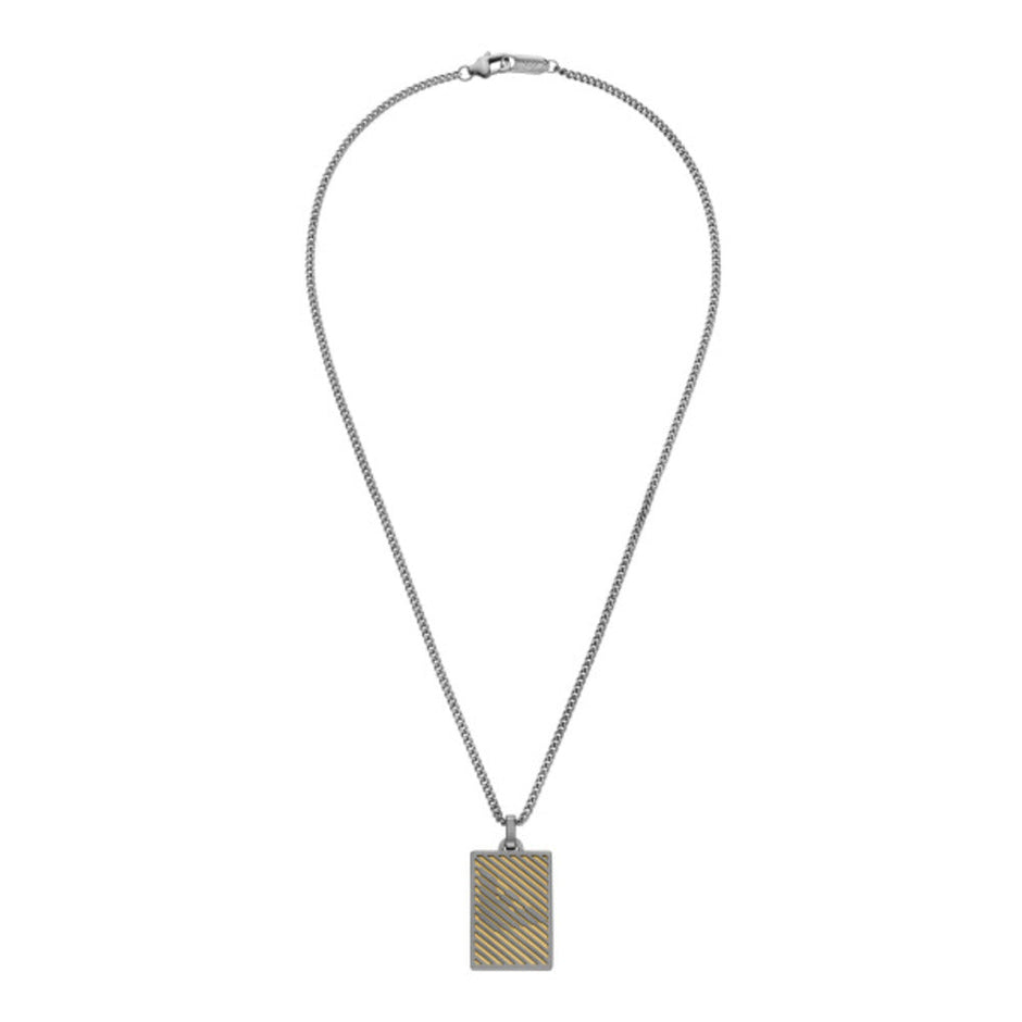 Men Eagle Logo Necklace